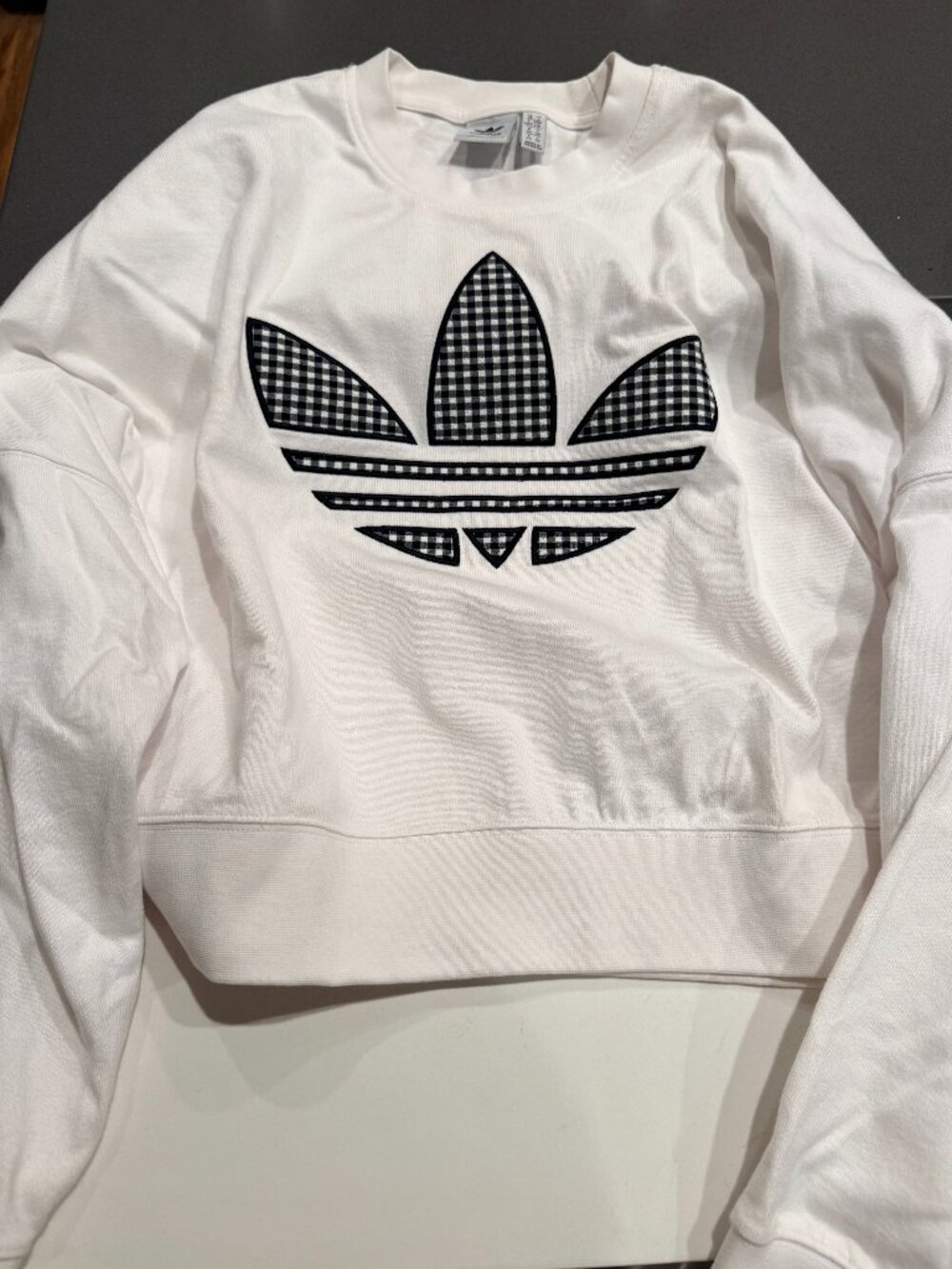 Adidas crop sweatshirt - Picture 1 of 5